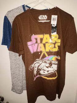 2 T-Shirt Star Wars Movie, Brand New