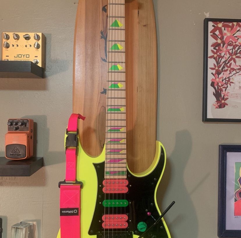 Japanese Ibanez RG550DY Reissue With M300C Case And Lots Of Upgrades
