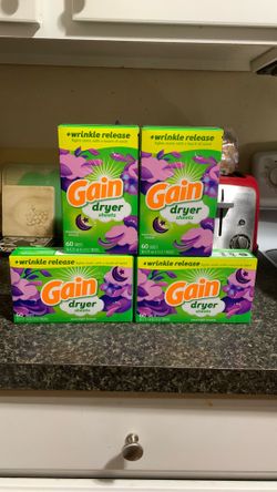 Gain Dryer Sheets-4 Items!($12.88+Value)