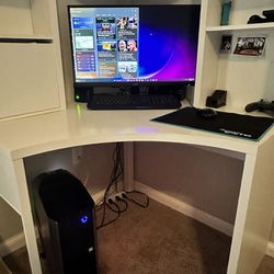 Alienware Desktop With Monitor, Keyboard And Mouse 