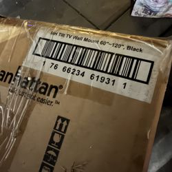 60-120” Tv Tilting Flat Wall Mount- New