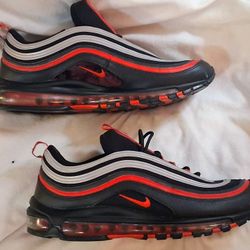 Nike Air Max 97 Reflective Bred. Size 13. P O Exellant 