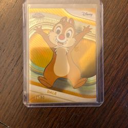 Dale Topps Chrome Disney Refractor/50