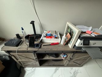 Barn style TV stand/ desk
