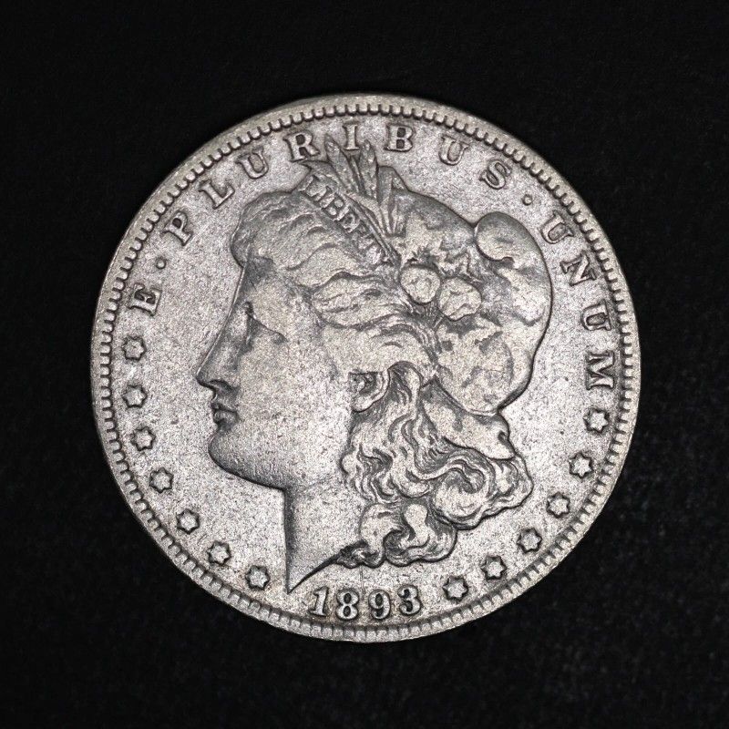 1893-O Morgan Silver Dollar