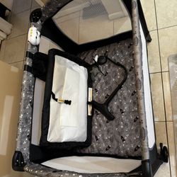 Baby Joy  Pack & Play Crib / Playpen – – Foldable & Portable