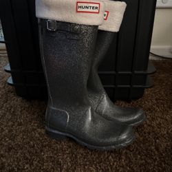 Hunter Girl Rain Boots Size 4
