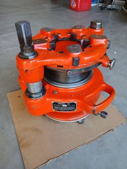 Ridgid 141 2 1/2" to 4" geared pipe threader