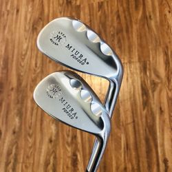 Miura Forged 1957 60*K Grind Lob Wedge & 56*K Grind Sand Wedge