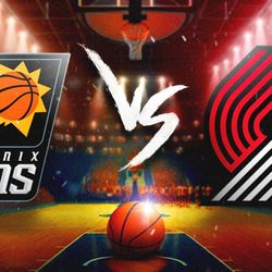 PHOENIX SUNS VS TRAILBLAZERS
