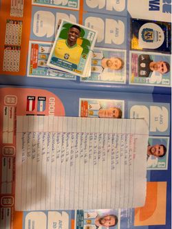 Fifa Panini stickers for trade!