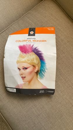Halloween Mohawk wig