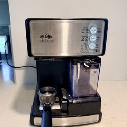 Mr. Coffee Cafe Barista Espresso and Cappuccino Maker