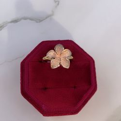 14k Gold Rose Gold Ring 