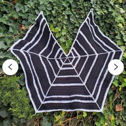Crochet Spiderweb Shawl