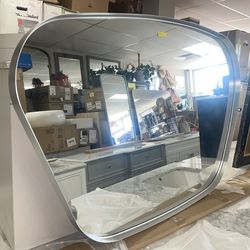 Modern Bathroom Mirror H 26 in x W 40 in