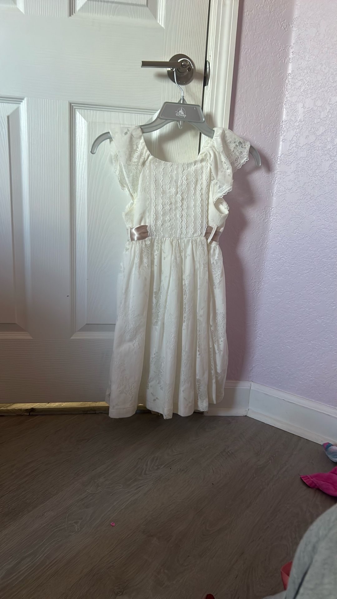 White Spanish Dress For Girls