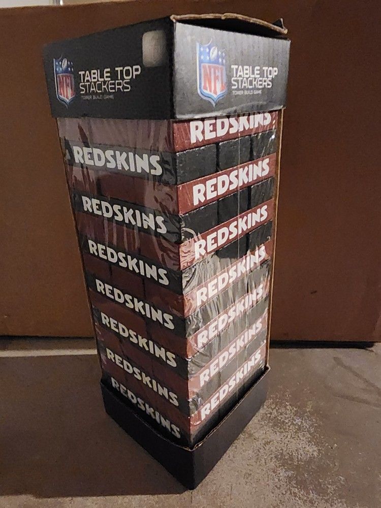 Washington Redskins Stacker Game (like Jenga)