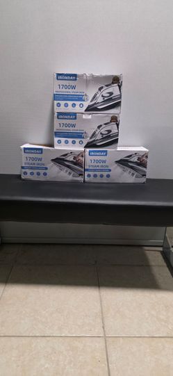 Ironday 1700W Professional Steam Iron (x4)