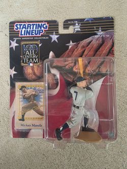 Starting Lineup Mickey Mantle MLB All Century Team Figure
