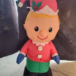 Elf Christmas Blow Up 