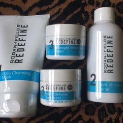 $1 Rodan & Fields Redefine 4pc Skin Care Kit New  Make Offer!! 