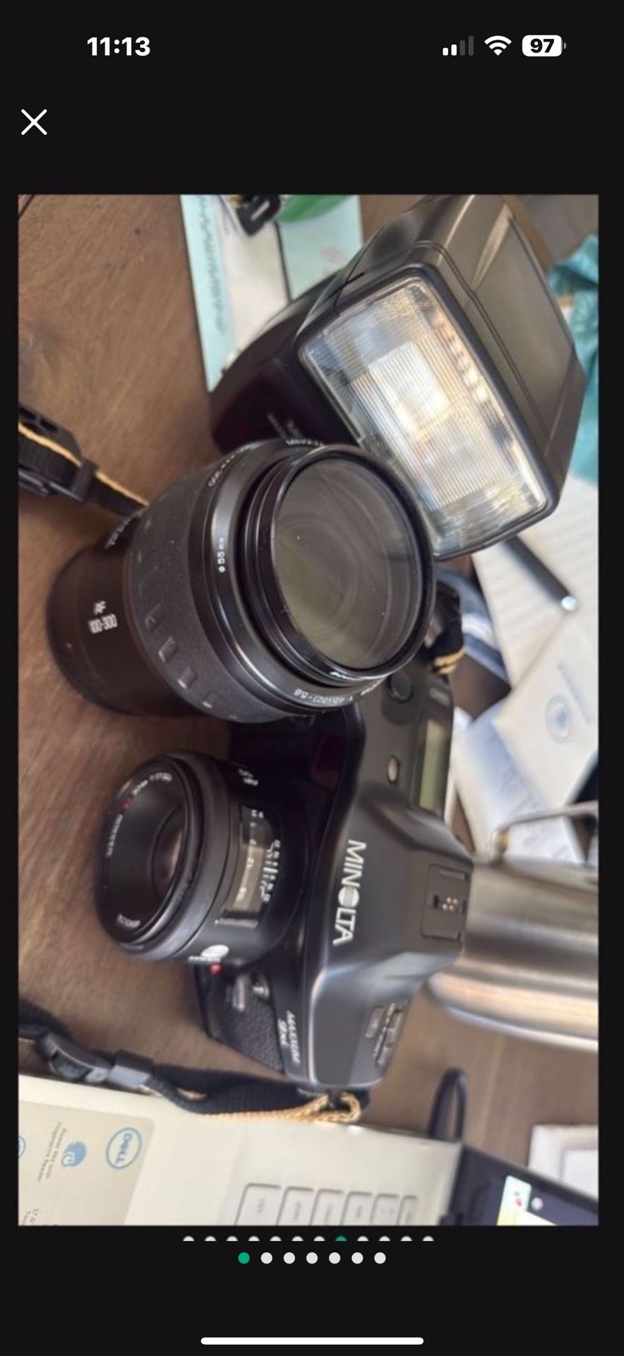 Minolta Maximum 9Xi W/ 2 lens this and flashlight