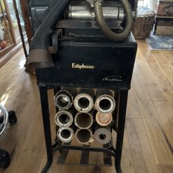 Antique Edison Record Player