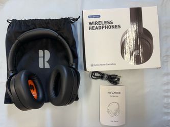 Calmbee 140Hrs Active Noise Cancellation Headphones