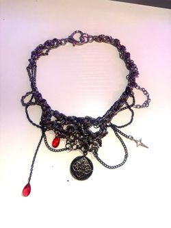 Handmade chainmail necklace