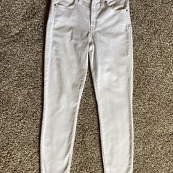 J. Crew White Jeans, Size 28