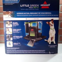 Little Green Max Pet Portable Carpet & Upholstery Cleaner 