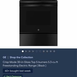 New stove GE 30 pulgadas