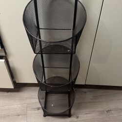 Three Tier Metal Fruit Storage Rack