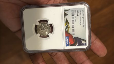 2026-P Emerging Liberty Roosevelt Dime 10c 250th Anniversary NGC MS65