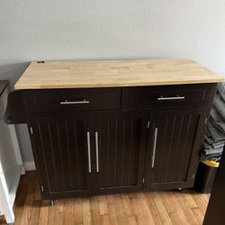 Rollaway Bar Cart/organizer 