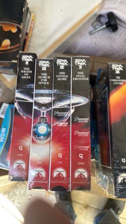 VHS Star Trek movies
