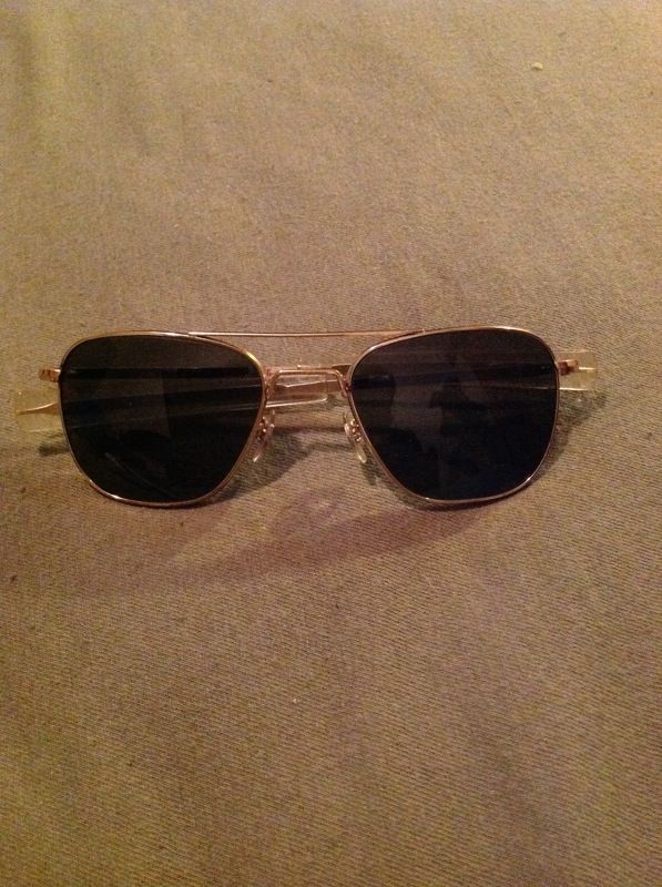 Vintage command 23k sun glasses