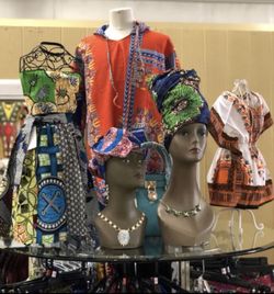 Kids African Skirt Sets