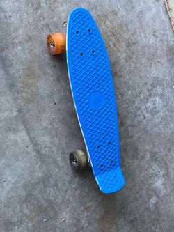 Skateboard Blue