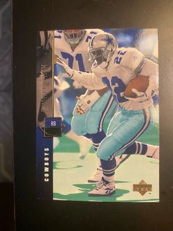 1994 Upper Deck Rare 1900 Error Misprint - #157A Emmitt Smith cowboys