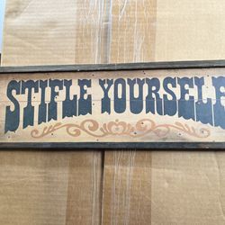 Wooden Sign Vintage 