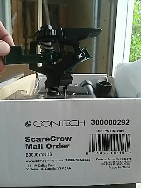 Scare Crow.....motion activated