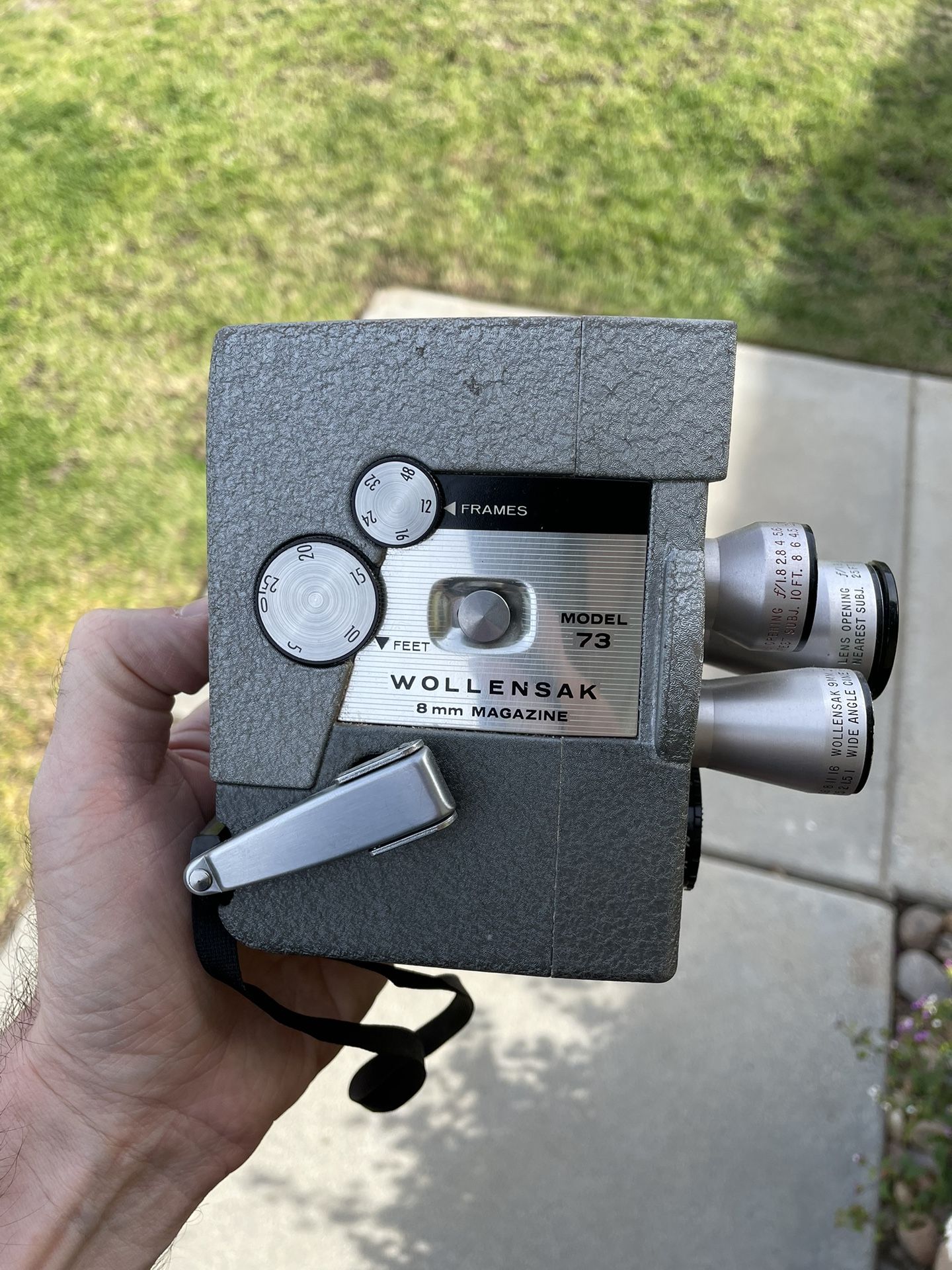 WOLLENSAK 73 Film Camera (Reel To Reel)