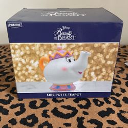 Disney Beauty And The Beast Teapot