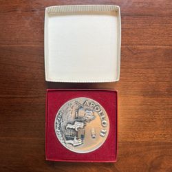 1969 Apollo 11 Moon Landing .999 Fine Silver