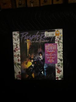 Purple Rain by Prince/ Original Inner Sleeve/Vinyl, LP 1984/First Pressing