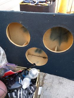 Custom Triple 12" Subwoofer Enclosure 