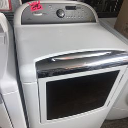 White Whirlpool Dryer 