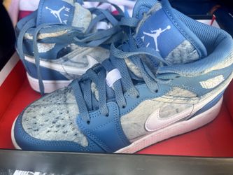 Jordan Denim High Tops size 4.5 Y